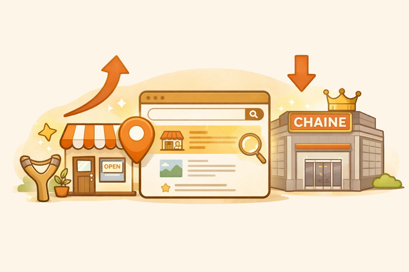 David vs Goliath: How a Small Business Can Outperform Big Chains on Google