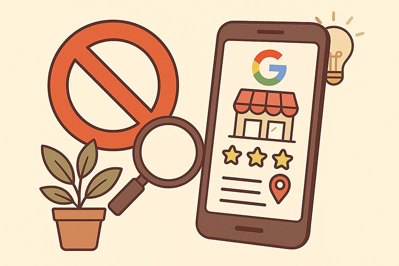 Faut-il ajouter des mots-clés dans le nom de votre fiche Google? Spoiler: non!