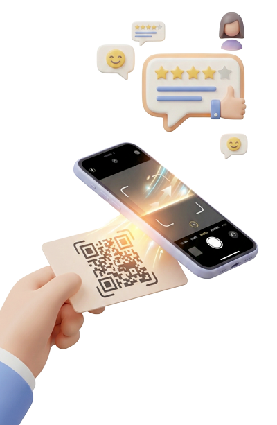 Collecting reviews illustration